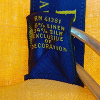 POLO RALPH LAUREN ポロラルフローレン リネンシルク 半袖 オープンカラーシャツ サーモンピンク sizeXXL 瑞穂店