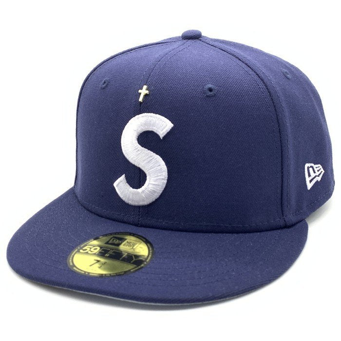 SUPREME シュプリーム 24SS Gold Cross S Logo New Era ゴールドクロス Sロゴ ニューエラキャップ ネイビー  Size 7 3/4(61.5cm) 福生店