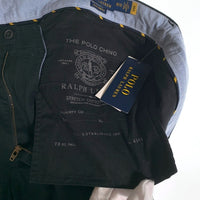 POLO RALPH LAUREN ポロ ラルフローレン THE POLO CHINO ザ ポロ チノ ツイル パンツ ブラック Size 38/32 福生店