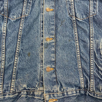 90's Levi's リーバイス 70506-0216 デニムトラッカージャケット インディゴ フランネルチェックライナー 98年 USA製 Size 52 福生店