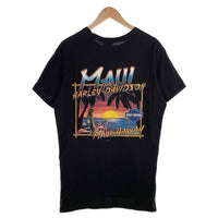 HARLEY-DAVIDSON ハーレーダビッドソン 死神 マウイ プリントTシャツ ブラック Size L 福生店