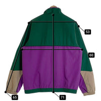 adidas Originals アディダス オリジナルス Adiplore Woven Jacket アドプロール ウーブンジャケット グリーン パープル Size 2XO 福生店