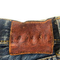 EVISU エヴィス ストレート デニムパンツ 刺繡 カモメ インディゴ Size 34×35 福生店