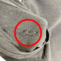 LACOSTE ラコステ 鹿の子 ポロシャツ グレー フランス製 Size 8 福生店