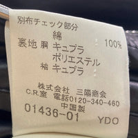 BURBERRY BLACK LABEL バーバリーブラックレーベル BMP13-701-09 裏地ノバチェック フード付きジャケット ブラック sizeM 瑞穂店