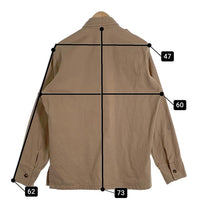 70's Levi's リーバイス カラーデニムシャツ ベージュ エポーレット USA製 三角タグ 70676-4023 やや厚手 Size L 福生店