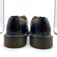 Dr.Martens ドクターマーチン ウィングチップ レザーシューズ ブラック ホワイト イングランド製 3989/34 Size UK 8 (約27cm) 福生店