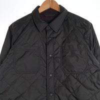 THE NORTH FACE ノースフェイス Fort Point Insulated Flannel リバーシブル キルティング フランネル ジャケット ブラック チェック スナップボタン NF0A3LZH Size M 福生店