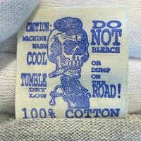 BOOTLEGGERS ブートレガース HOLY プリントTシャツ グレー カメ Size M 福生店