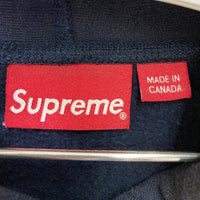Supreme シュプリーム 20AW Cross Box Logo Hooded Sweatshirt クロス ボックスロゴ フーデッド スウェット シャツ プルオーバー パーカー ネイビー sizeM 瑞穂店
