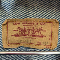 Levi's リーバイス 70506-0216 USA製 755工場 トラッカージャケット Gジャン インディゴ size48 瑞穂店