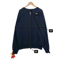 00's BILLIONAIRE BOYS CLUB ビリオネアボーイズクラブ BBCプリント ラグランスリーブ クルーネックスウェットトレーナー ブラック 日本製 初期 Size M 福生店