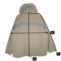90-00's NIKE ACG ナイキエーシージー STORM FIT OUTER LAYER ナイロン マウンテンパーカー ジップアップジャケット ベージュ Size XXL 福生店