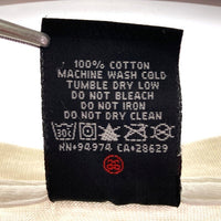 STUSSY ステューシー ロゴパープルTシャツ 黒タグ ホワイト sizeXL 瑞穂店