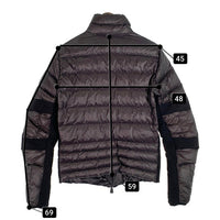 MONCLER GRENOBLE モンクレール グルノーブル CANMORE GIUBBOTTO カンモール ダウンジャケット ブラック 並行品 Size 1 福生店