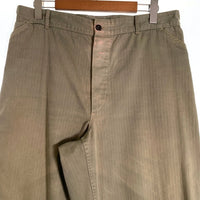 40's USMC 海兵隊 HBT TROUSER ヘリンボーン トラウザーパンツ オリーブ Size w90cm 福生店
