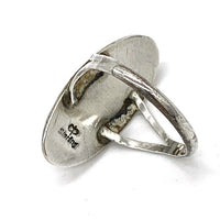 ナバホ族 CP ターコイズ シルバーリング STERLING Size 14号 福生店