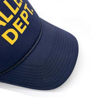 GALLERY DEPT. ギャラリーデプト GD TRUCKER CAP トラッカーキャップ スナップバック メッシュキャップ ネイビー USA製 福生店