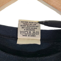 90's Leonardo Dicaprio レオナルドディカプリオ プリントTシャツ ブラック MICHAEL 1998コピーライト 韓国製 Size XL 福生店