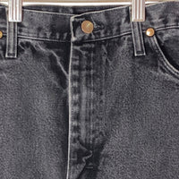 Wrangler ラングラー 936WBK SLIM FIT JEANS ブロークンツイル ブラックデニム デニムパンツ ブラック size32 瑞穂店