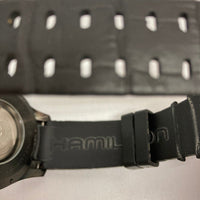 HAMILTON ハミルトン H706850 カーキ フィールド デイト 裏スケ 自動巻き ブラック 瑞穂店