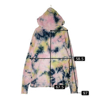 NIKE ナイキ CJ0159-345 JORDAN M J TIE DYE PO HOODY プルオーバー パーカー ピンク sizeL 瑞穂店