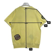 AVIREX アヴィレックス 783-3135005 WEST COAST FADE WASH S/S SWEAT 半袖スウェット イエロー sizeM 瑞穂店