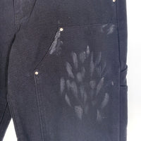 CITY OF THE LABEL ダック地 ダブルニー ペインターショーツ ショートパンツ ブラック Size 32 福生店