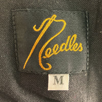 Needles ニードルズ Basketball Shorts -PE/R/C/S Fine Pattern バスケットボールショーツ ショートパンツ 総柄 ネイビー MR107 Size M 瑞穂店