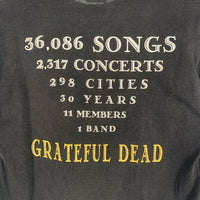 90-00's GRATEFUL DEAD グレイトフルデッド プリントTシャツ ブラック Hanes2枚タグ メキシコ製 Size M 福生店