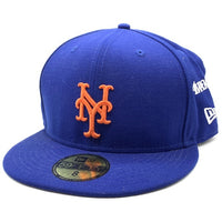 AWAKE NY アウェイク New Era ニューエラ 59FIFTY ニューヨーク・ニックス ベースボールキャップ 2000サブウェイシリーズワッペン ブルー Size 8 (63.5cm) 福生店