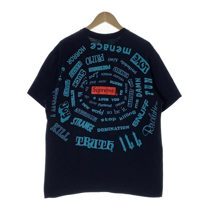 SUPREME シュプリーム 21SS Spiral Tee スパイラル Tシャツ ネイビー Size L 福生店