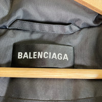 BALENCIAGA バレンシアガ 533912 ダウンジャケット グリーン×ブラック sizeXL 瑞穂店