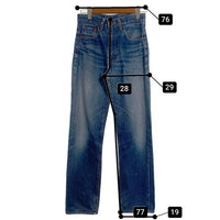 90's Levis リーバイス 502 ボタン裏J22 BIG E ビッグイー 隠しリベット 赤耳 セルビッチ デニムパンツ ライトブルー Size 28 福生店