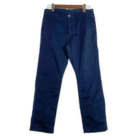 BURGUS PLUS バーガスプラス HINOYA ORIGINAL ヒノヤオリジナル BUTTON FLY CHINO PANTS ボタンフライ チノパンツ ネイビー Lot.401 Size 32 福生店
