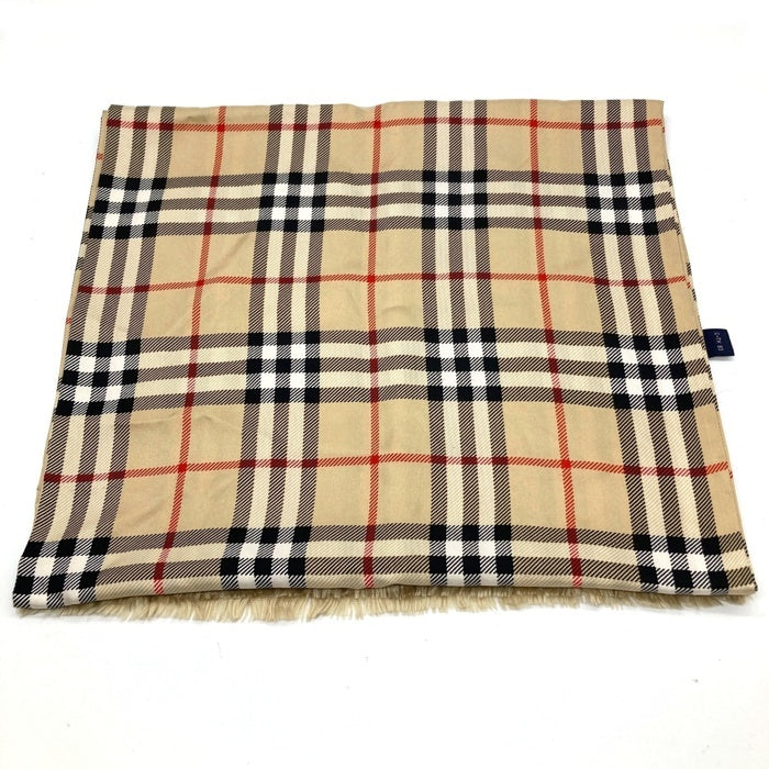 BURBERRYS バーバリーズ チェック シルク スカーフ ベージュ