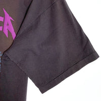80-90's METALLICA メタリカ 1988ツアー パスヘッド プリントTシャツ ブラック 1988コピーライト メタリカタグ BROCKUM Size L 福生店