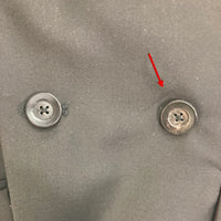 NO ID. ノーアイディー ダブル テーラードジャケット フード ブラック Size 1 瑞穂店