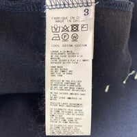 Yohji yamamoto POUR HOMME ヨウジヤマモト プールオム × NEW ERA ニューエラ HW-T38-082 18SS ロゴTシャツ ネイビー size3 瑞穂店