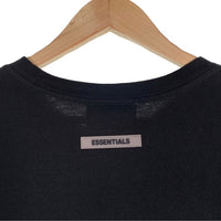 ESSENTIALS エッセンシャルズ フロントラバープリント Tシャツ ブラック Size S 福生店