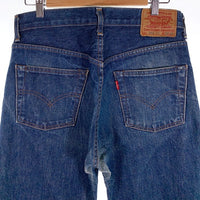 90's LEVI'S リーバイス 502XX BIG E 復刻 テーパードデニムパンツ ジッパーフライ インディゴ 日本製 91年 Size 32×33 福生店