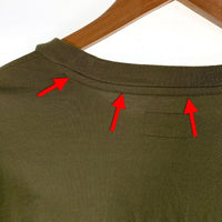 SUPREME シュプリーム 21AW Plaid Sleeve L/S Top フットボールロングスリーブTシャツ チェックスリーブ オリーブ Size XL 福生店