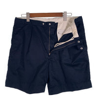 BEAMS+ ビームスプラス ツイル ワイドショーツ ショートパンツ ネイビー 11-25-1742-874 Size XL 福生店