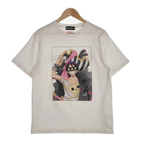 GOD SELECTION XXX ゴッドセレクショントリプルエックス ONE PIECE FILM RED ワンピースフィルムレッド ルフィ プリントTシャツ ホワイト Size S 福生店