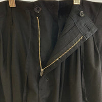 Yohji Yamamoto ヨウジヤマモト GA-P04-100 GroundY グラウンドワイ T/W Gabardine Balloon Pants TWギャバジン バルーン パンツ ブラック size3 瑞穂店