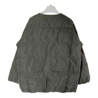 URBANRESEARCH DOORS アーバンリサーチ ドアーズ dr27-27u107 ノーカラーミドルブルゾン チャコール sizeM 瑞穂店