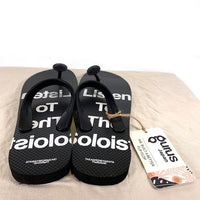 TAKAHIROMIYASHITA TheSoloist タカヒロミヤシタ ザソロイスト gurus Japan グルズ ジャパン ビーチサンダル ブラック Size L 福生店