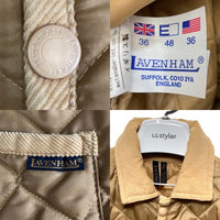 LAVENHAM ラベンハム キルティングジャケット ベージュ size36 瑞穂店