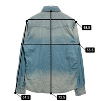 glamb グラム L/S Denim Shirts デニムシャツ スナップボタン インディゴ GB15AT/SH08 Size 4 瑞穂店