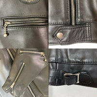 Lewis Leathers ルイスレザー 551 DOMINATOR ドミネーター シングル ライダース ジャケット ブラック size36 瑞穂店